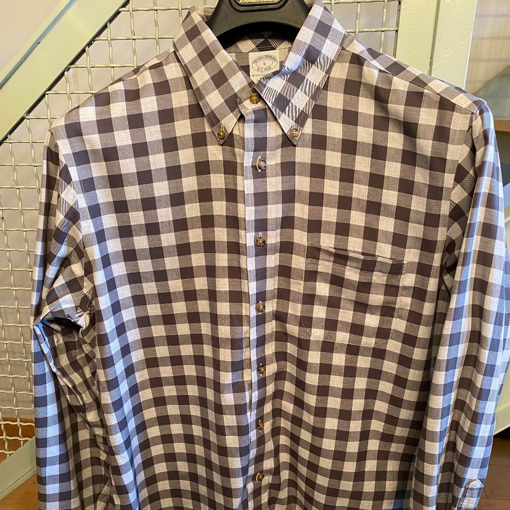 Brooks Brothers Checkered Shirt